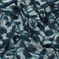 Blue Woven Design Net Saree with Blouse Piece - Kalamkari