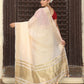 Shree Shyam Fashion Peach Cotton Saree