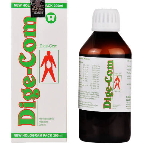 Dr. Wellmans Homeopathy Dige-Com Syrup | Swadesiicart