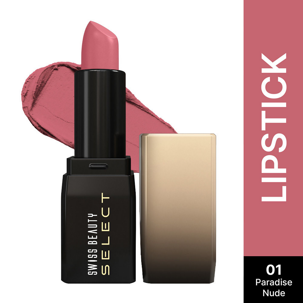 Swiss Beauty Select Dare To Matte Lipstick - 1 Paradise Nude | Swadesiicart