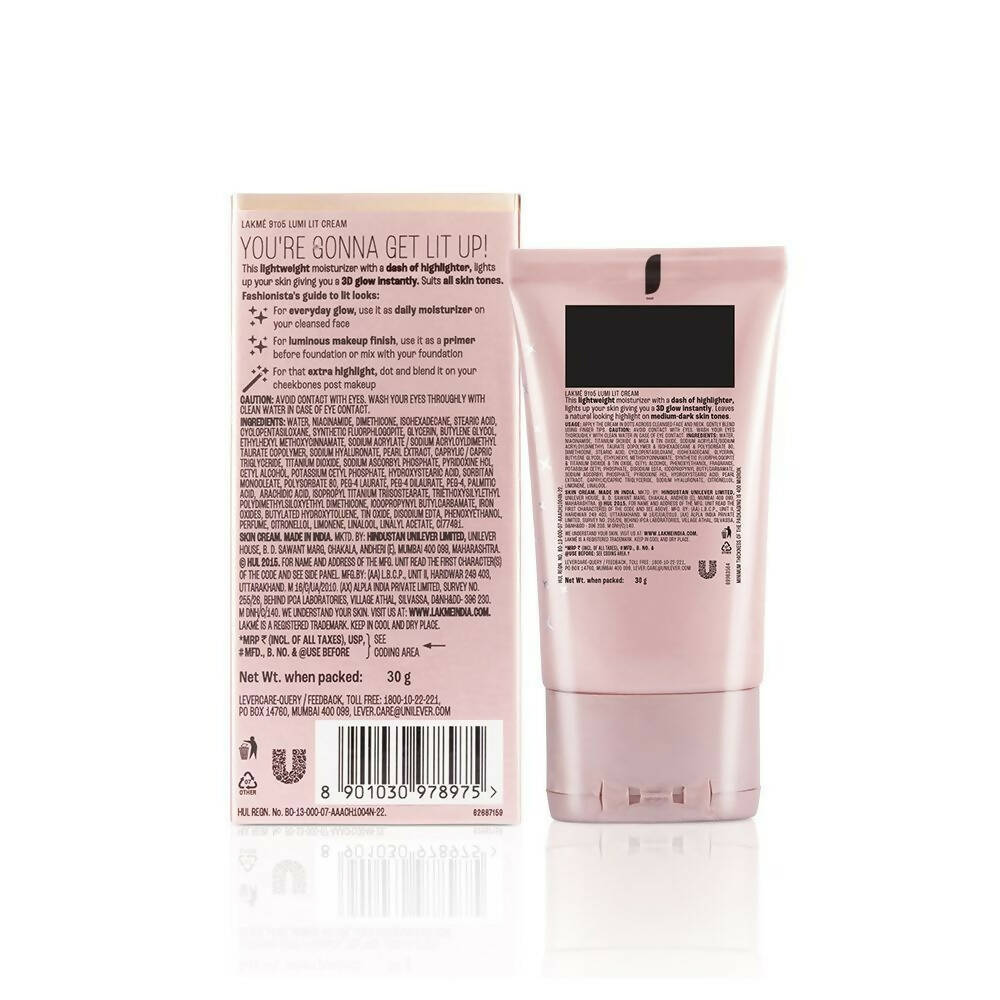 Lakme 9 To 5 Lumi Skin Cream - Swadesiicart