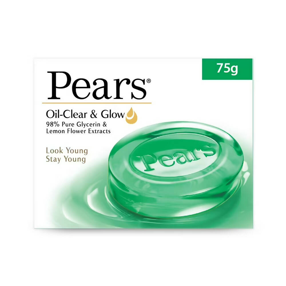 Pears Oil Clear & Glow Soap - Swadesiicart