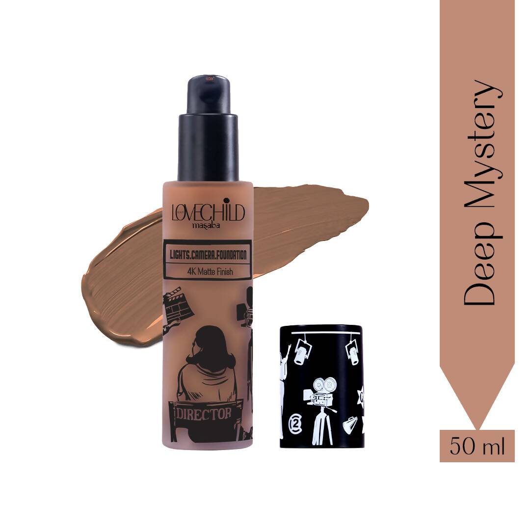 LoveChild By Masaba Gupta Lights. Camera. Foundation - Deep Mystery | Swadesiicart