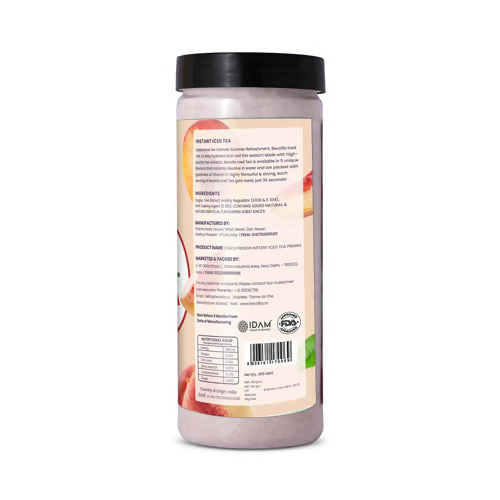 Bevzilla Peach Passion Instant Iced Tea Mix | Swadesiicart