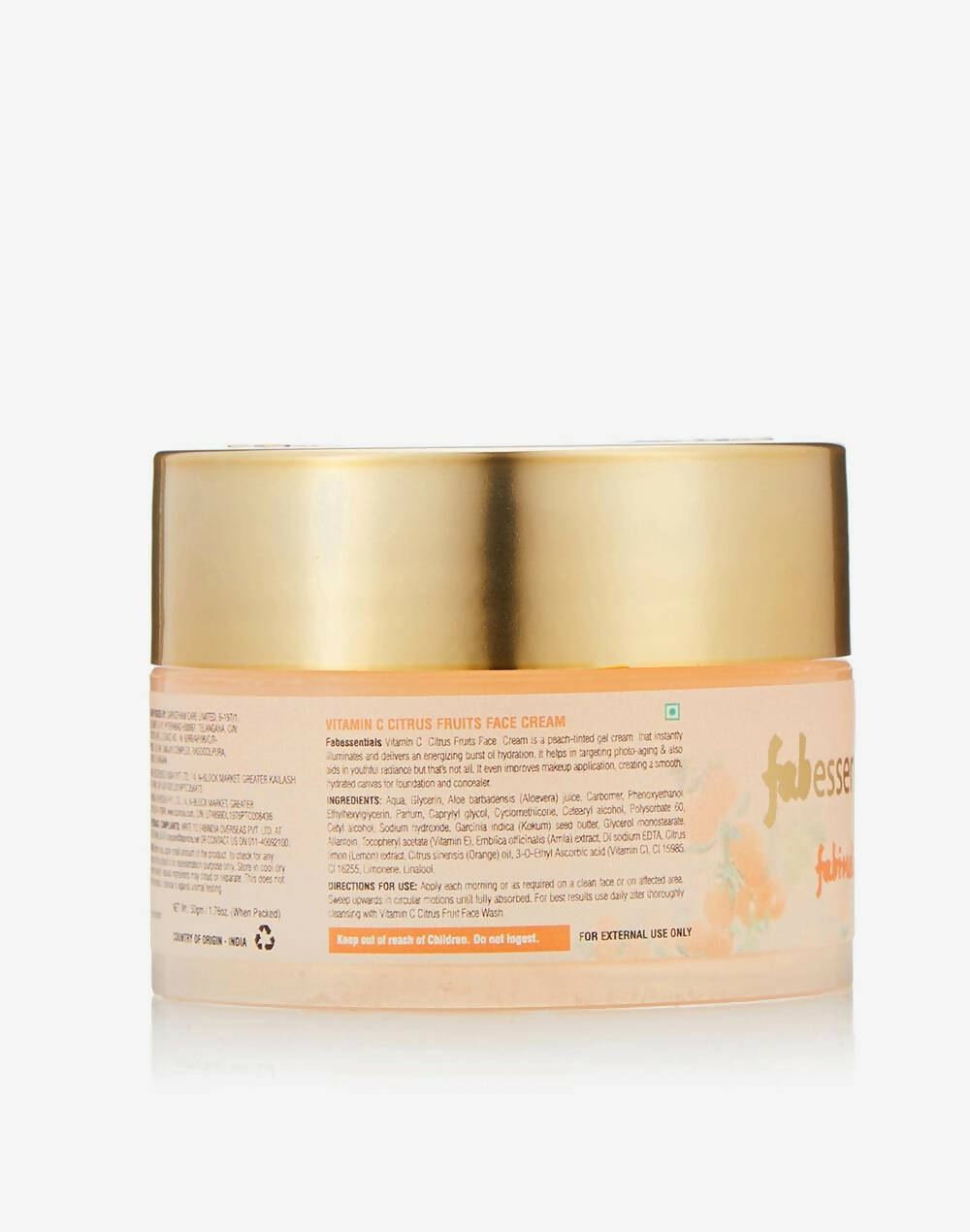 Fabessentials Vitamin C Face Cream - Swadesiicart