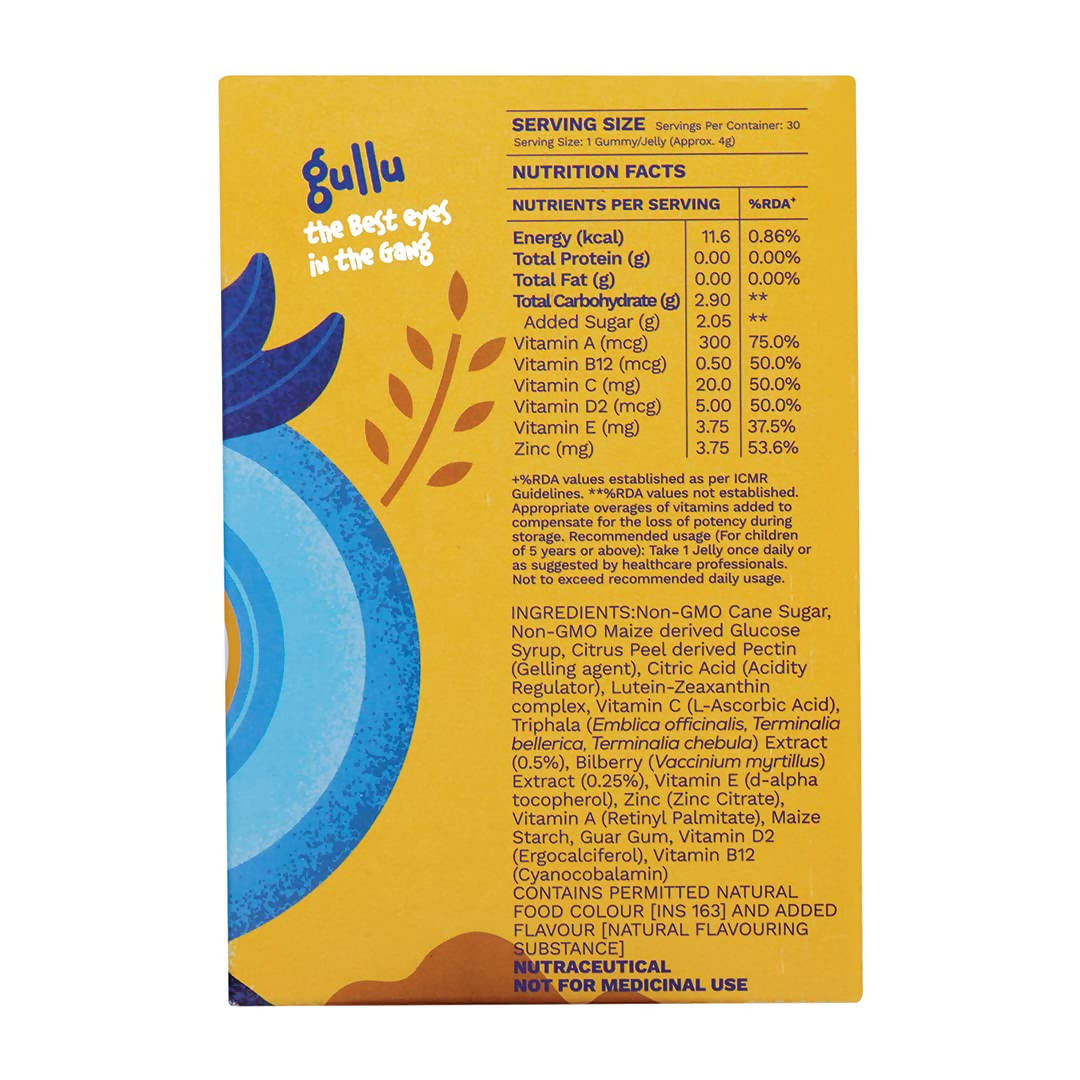 OZiva Kids Superfood Vision Multi Gummies | Swadesiicart