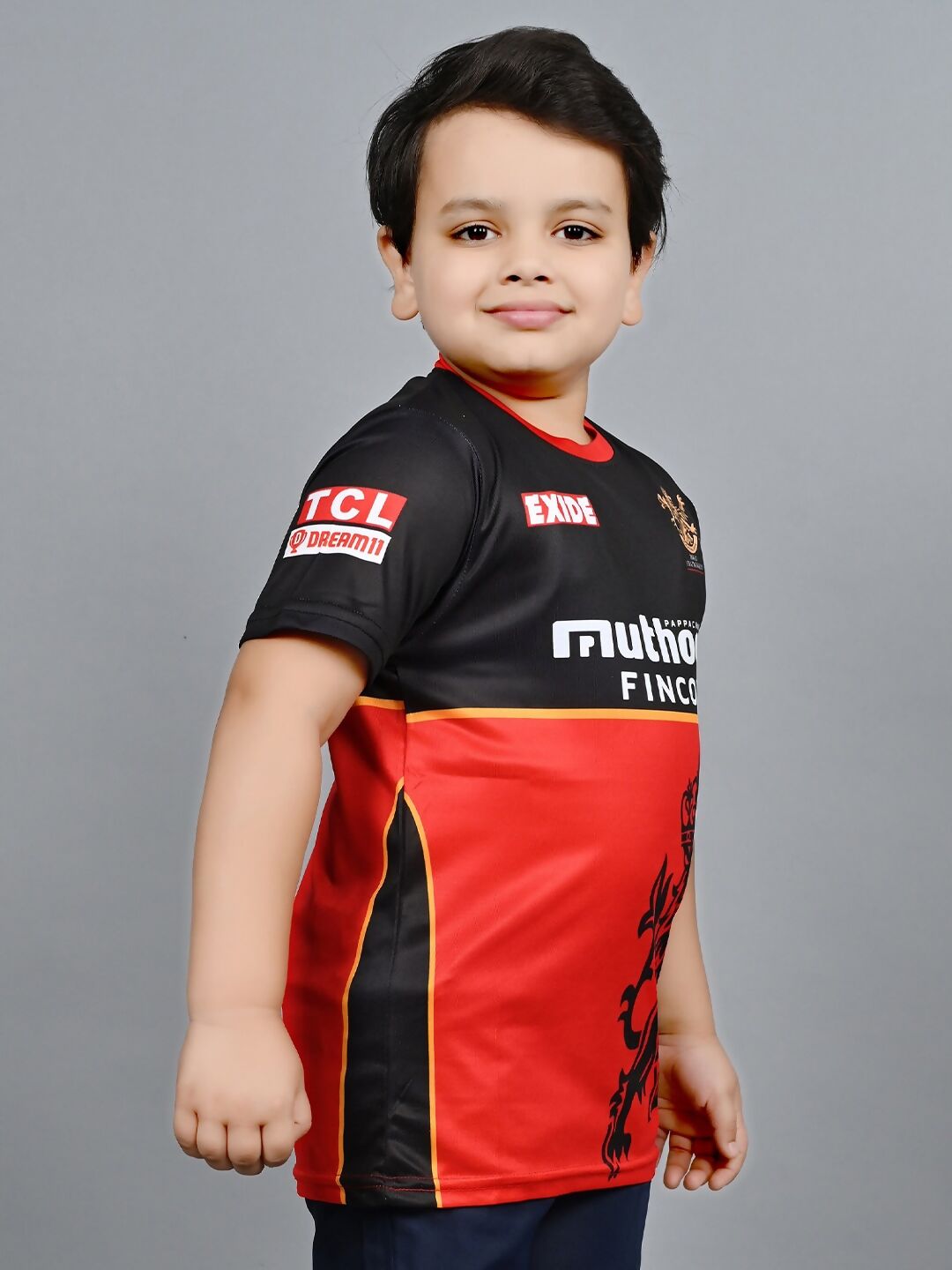 Baesd Kids Round Neck IPL, T20 Tshirt Cricket Jersey For Boys | Swadesiicart