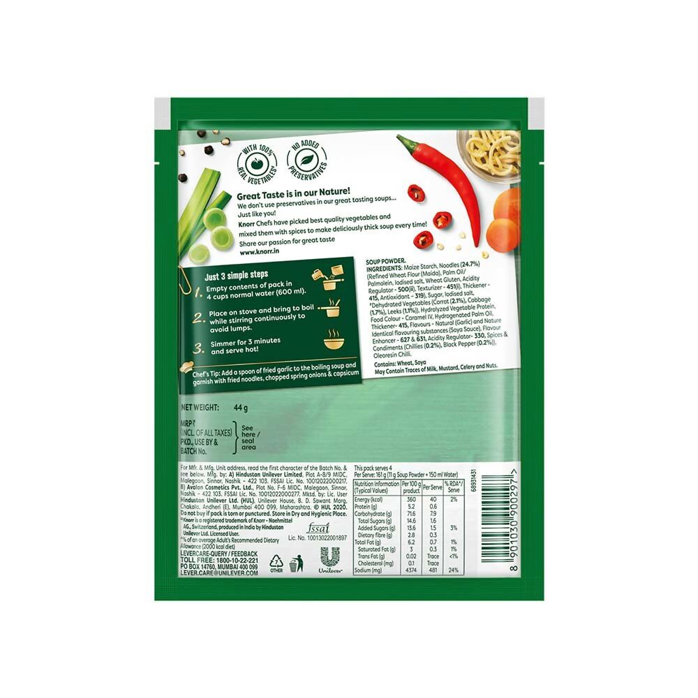 Knorr International Hong Kong Manchow Noodle Soup - Swadesiicart