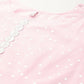 Ahalyaa Women's Traditional Wear Co-ods - Pink - Swadesiicart
