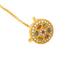 NVR Women's Trending Stylish Gold-Polished Maang Tikka | Swadesiicart