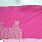 Jyoti Fashion Pink Jari with Sequin Embroidered Georgette Semi Lehenga Choli with Dupatta | Swadesiicart