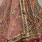 Jyoti Fashion Women's Purple Velvet Golden Gotta, Multi Thread Embroidered with Diamond Work Wedding Lehenga Choli | Swadesiicart