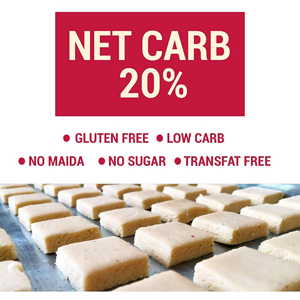 NutroActive Desi Ghee Keto Kaju Barfi | Swadesiicart