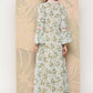 Ahalyaa Women's Traditional wear Kurta - Sky Blue | Swadesiicart