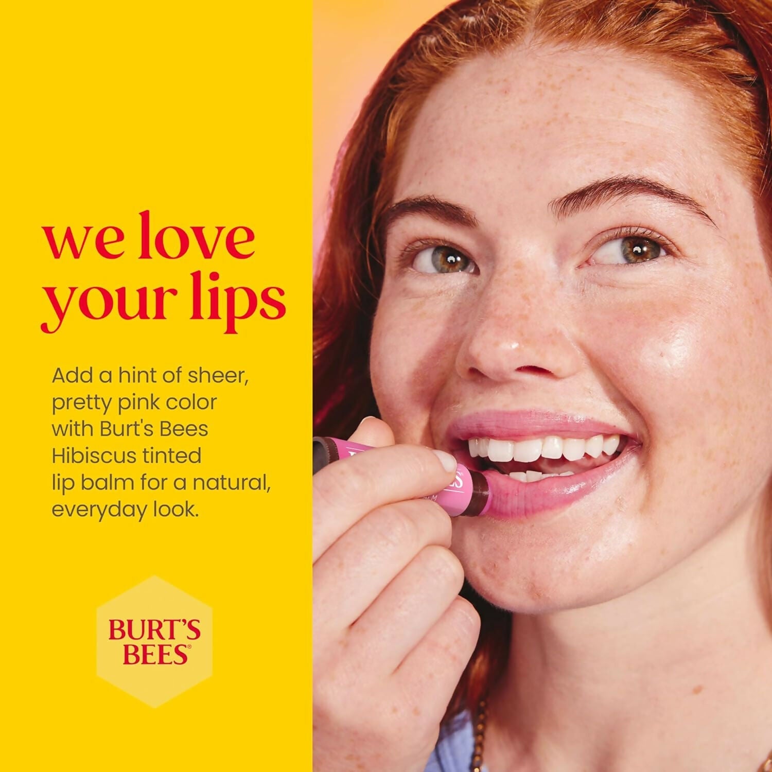Burt's Bees Tinted Lip Balm - Rose