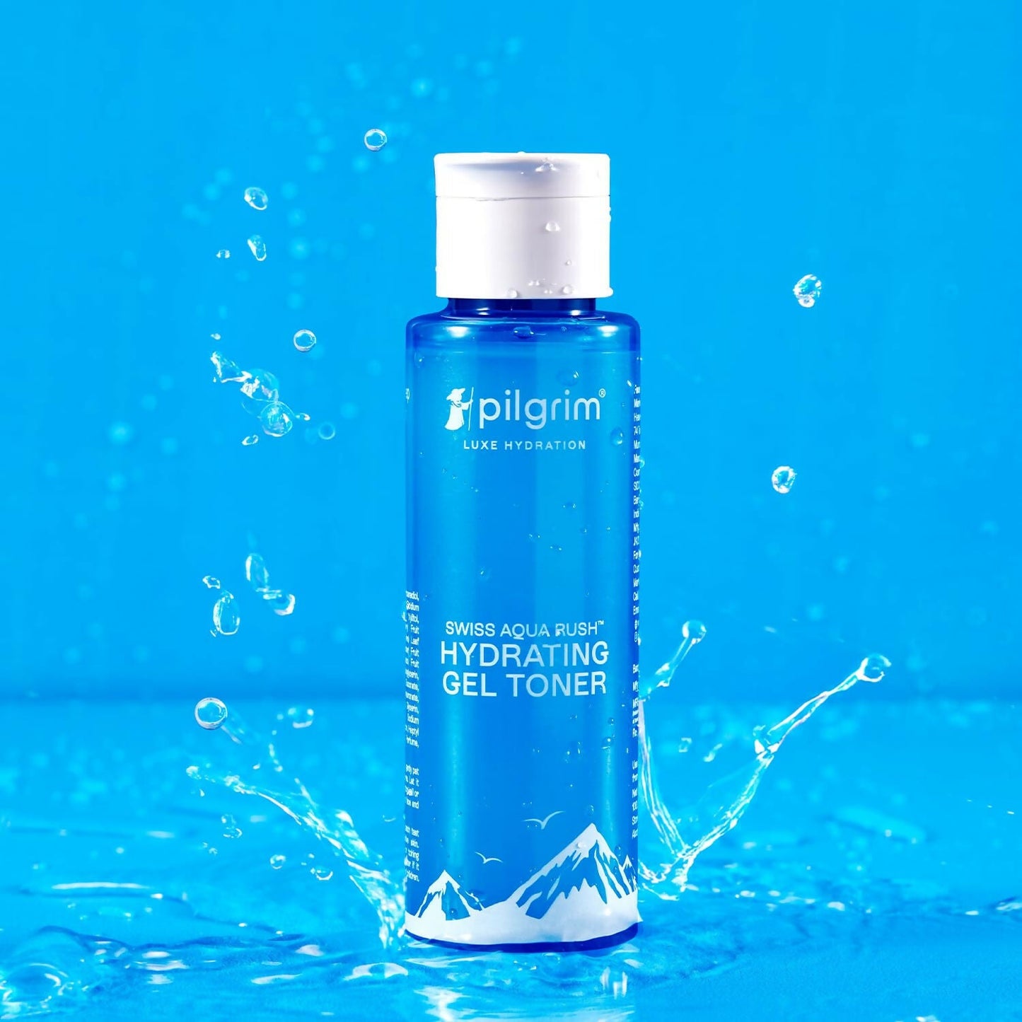 Pilgrim Swiss Aqua Rush Hydrating Gel Toner For Glowing Skin, Long Lasting Hydration Plump & Healthy Skin - Swadesiicart