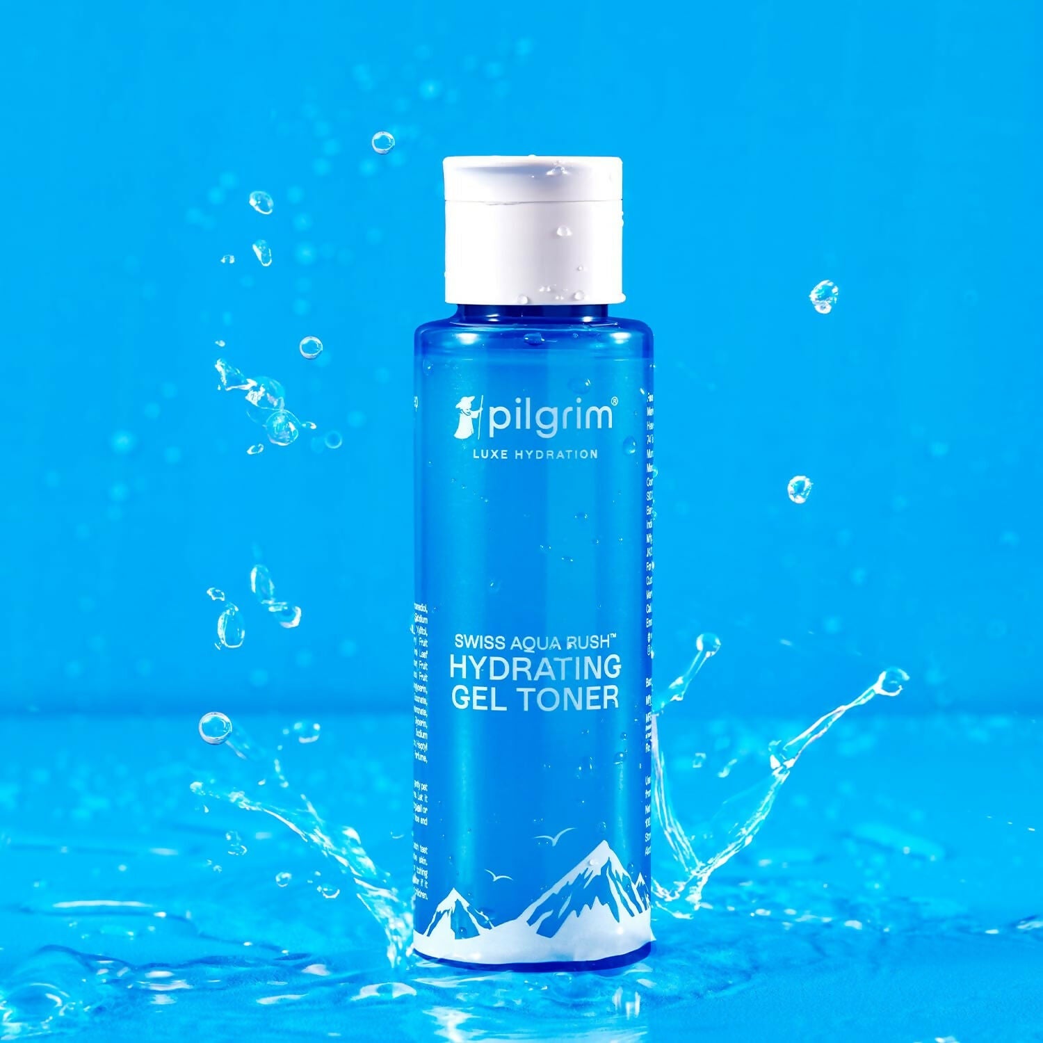Pilgrim Swiss Aqua Rush Hydrating Gel Toner For Glowing Skin, Long Lasting Hydration Plump & Healthy Skin - Swadesiicart