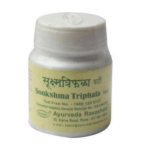 Ayurveda Rasashala Sookshma Triphala Tablet | Swadesiicart