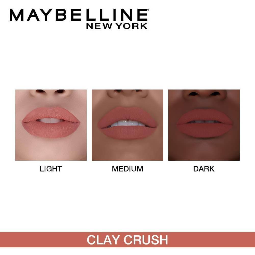 Maybelline New York Color Sensational Creamy Matte Lipstick / 656 Clay Crush - Swadesiicart