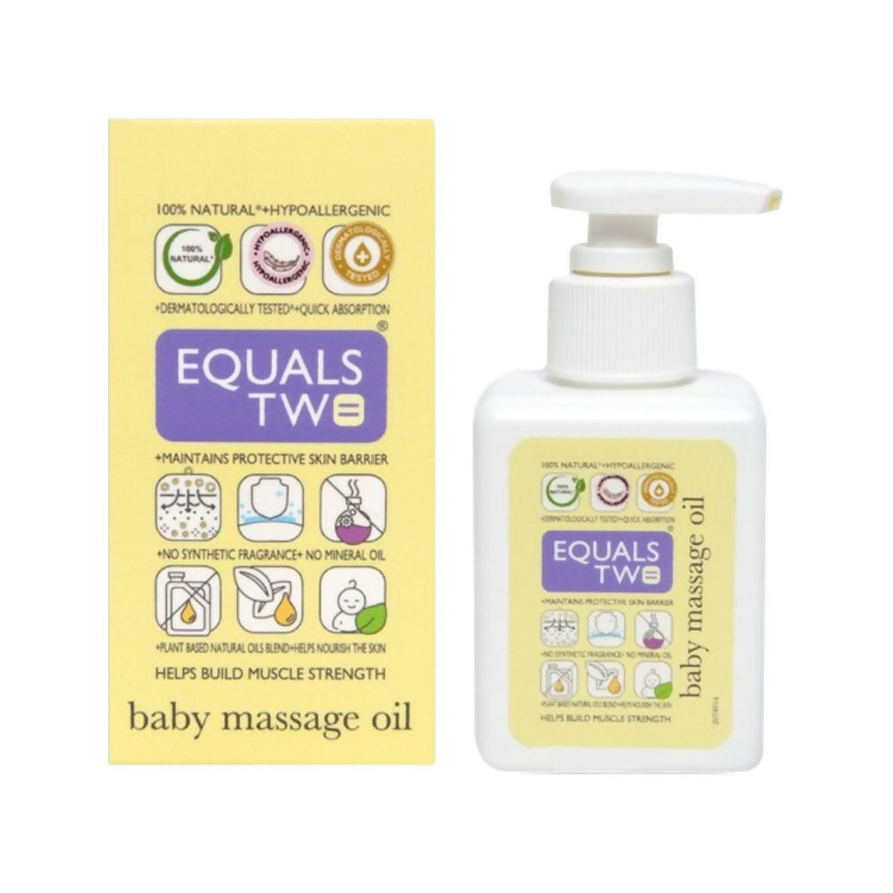 Equals Two Baby Massage Oil | Swadesiicart
