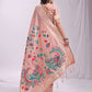 Shree Shyam Fashion Linen Cotton Peach Saree