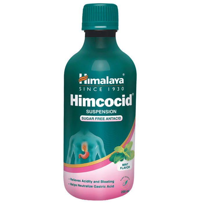 Himalaya Herbals Himcocid Sugar Free Suspension | Swadesiicart