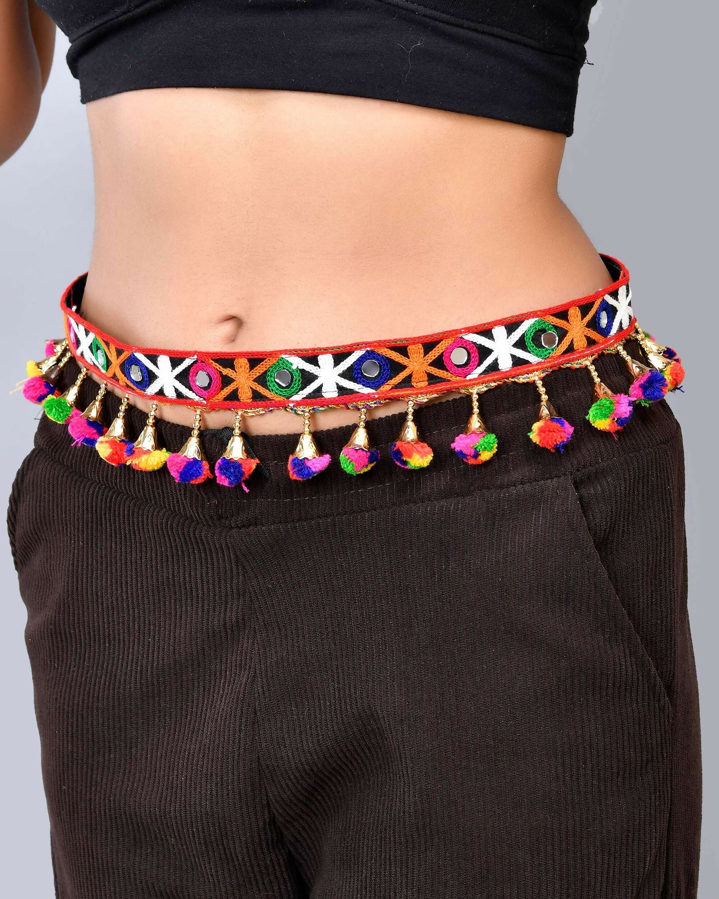 VOJ Multi Cololur Adjustable Waist Belt | Swadesiicart