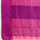 Vishnu Weaves Women's Pink Raw Silk Thread Woven Saree with Blouse - Swadesiicart