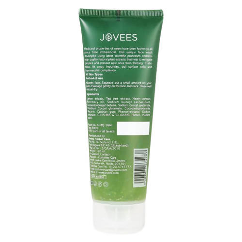 Jovees Neem Face Wash - Swadesiicart