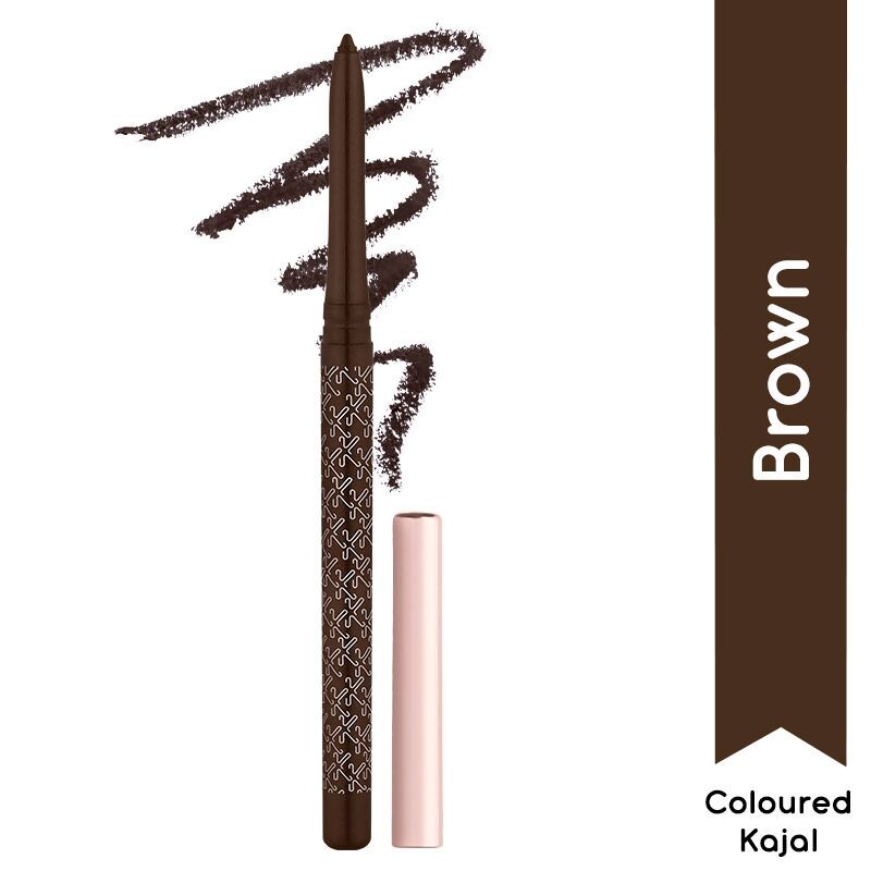 Kay Beauty By Katrina Kaif 24HR Coloured Matte Kajal - Brown | Swadesiicart
