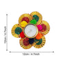 Tied Ribbons Multi Set of 6 Diwali Decoartion Flower Tealight Candle Holder | Swadesiicart