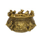 eCraftIndia Gold-Toned Handcrafted Brass Auspicious Nandi Kalash for Religious Offerings | Swadesiicart