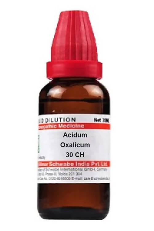 Dr. Willmar Schwabe India Acidum Oxalicum Dilution | Swadesiicart