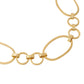NVR Women Gold-Polished Statement Necklace | Swadesiicart