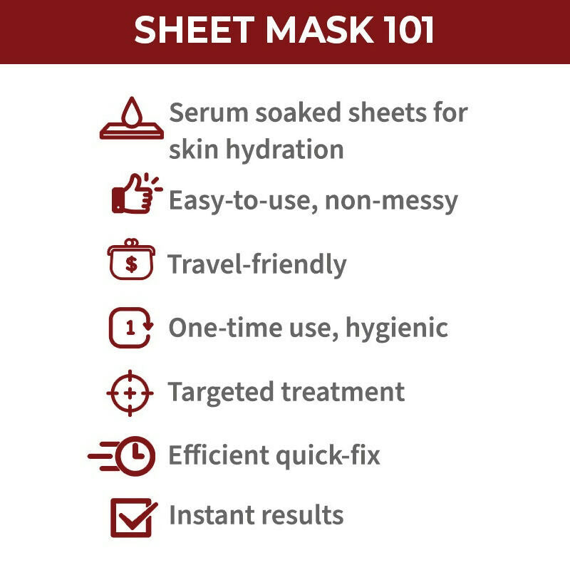 Nykaa Skin Secrets Exotic Indulgence Acai Berry + Pomegranate Sheet Mask For Youthful Skin - Swadesiicart