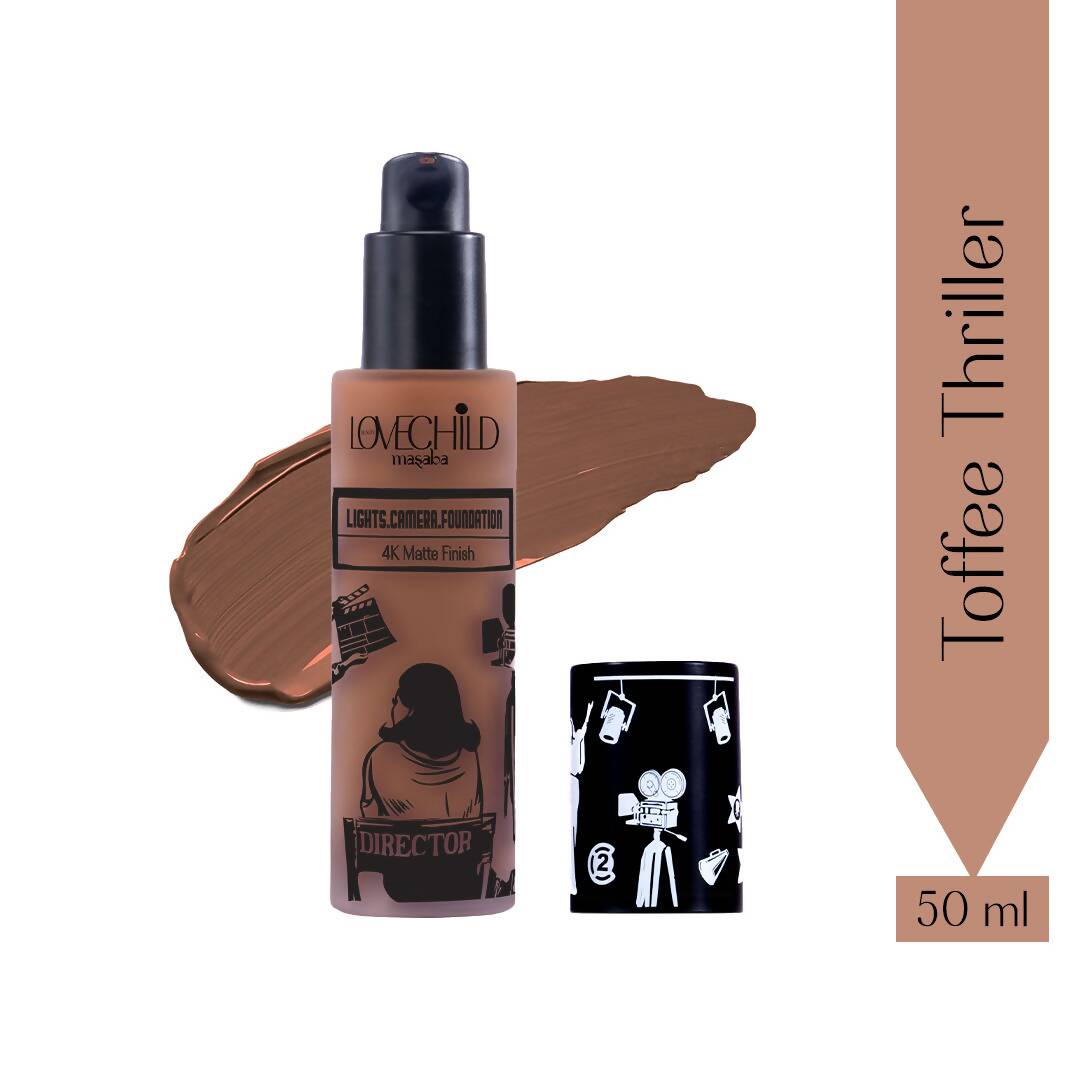 LoveChild By Masaba Gupta Lights. Camera. Foundation - Toffee Thriller | Swadesiicart
