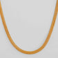 VOJ Men's Gold-Polished Thick Snake Chain | Swadesiicart