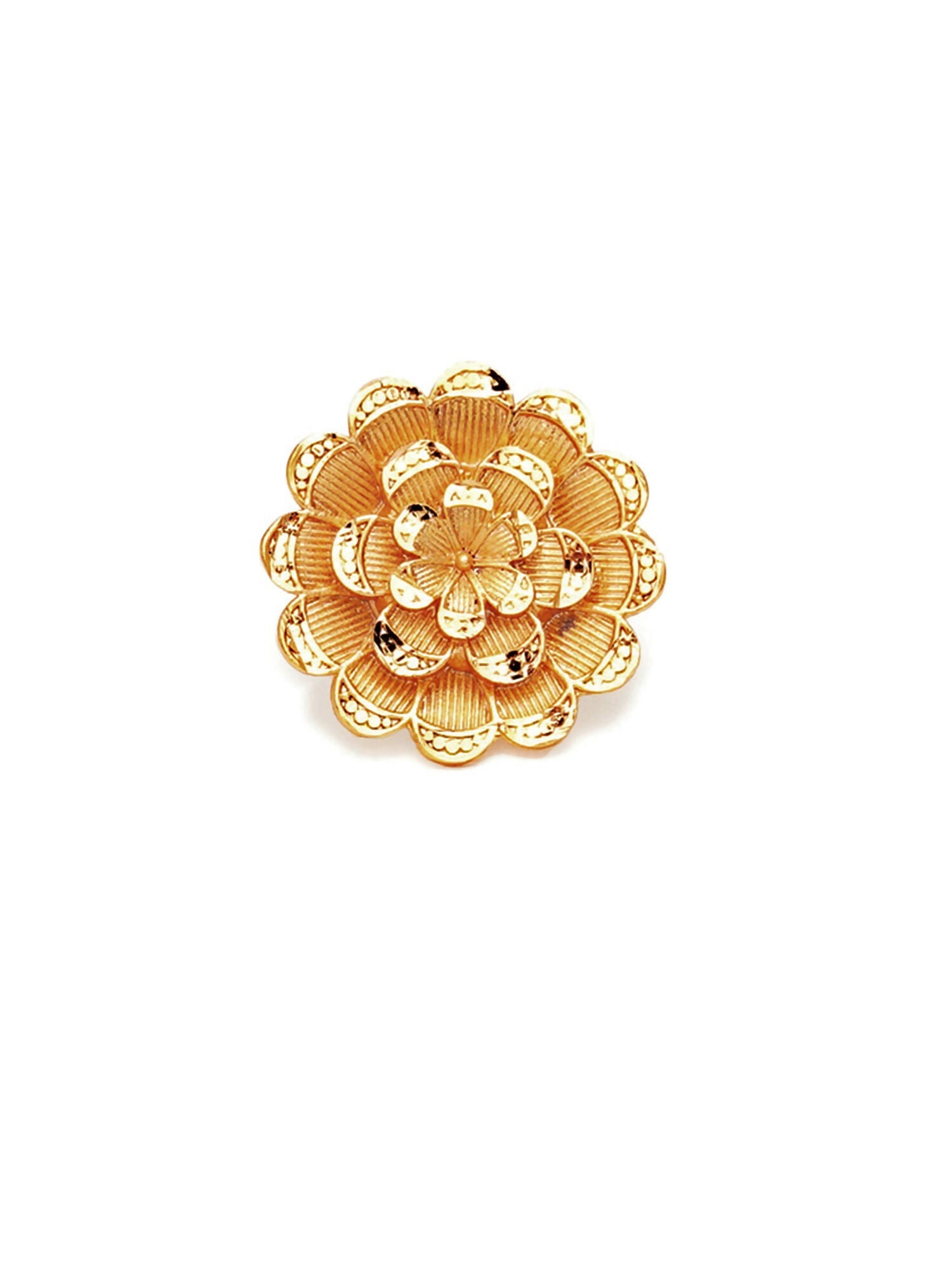 Golden Ring (Gold) - Ruby Raang | Swadesiicart