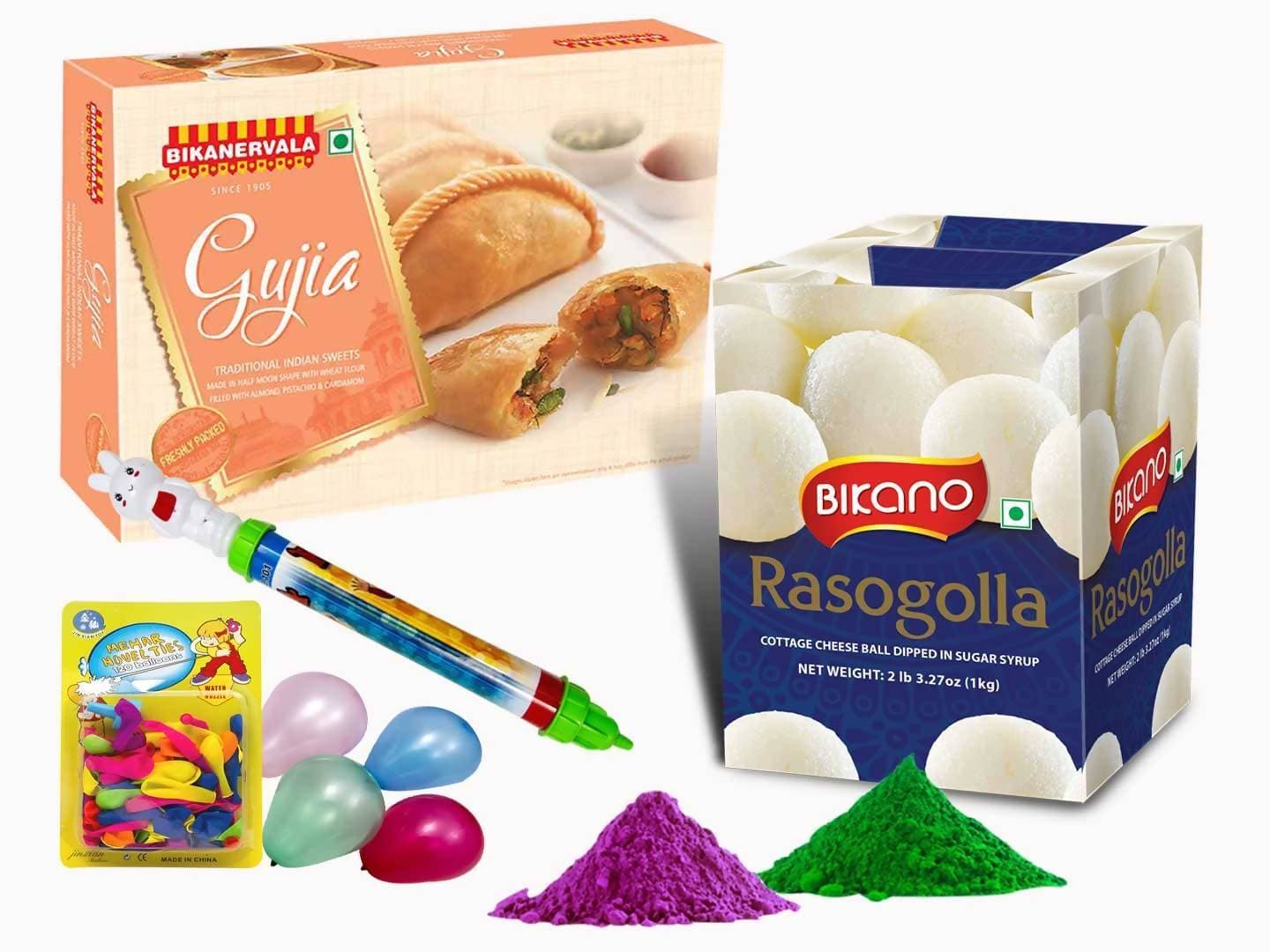 Bikano Rasogolla With Ghujia On Holi | Swadesiicart