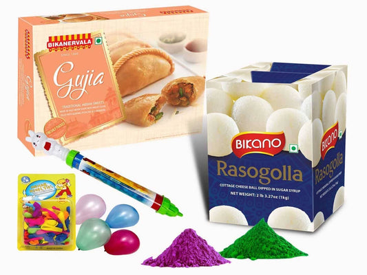 Bikano Rasogolla With Ghujia On Holi | Swadesiicart