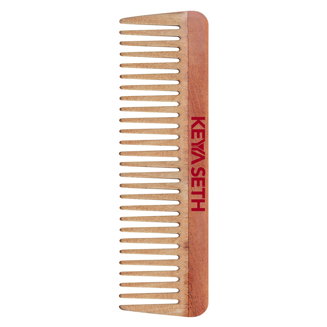 Keya Seth Neem Wooden Comb Wide Tooth - Swadesiicart