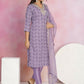 Ethnic Festive Wear Viscose Chanderi Purple Stitched Suit With Dupatta - Tanisha | Swadesiicart