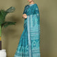 Shree Shyam Fashion Cotton Sky Blue Saree
