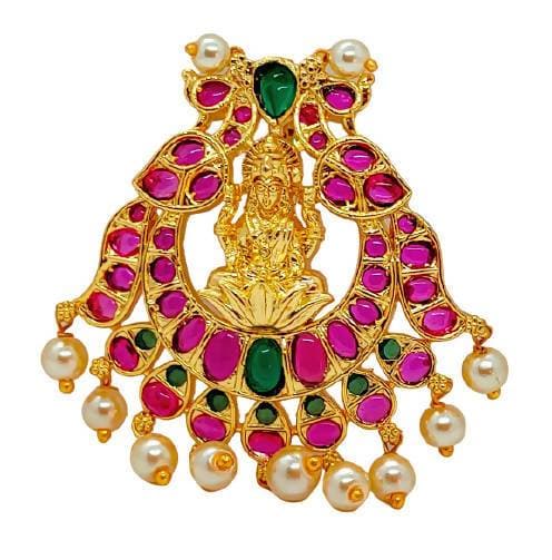 Multicolor Kemp Temple Pendant | Swadesiicart