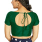 Aastha Fashion Women's Green Art Silk Designer Festive Wear Readymade Blouse