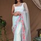 Vamsee Murari Sky Super Net Saree - Swadesiicart