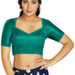 Aastha Fashion Women's Sea Green Art Silk Designer Traditional Readymade Blouse