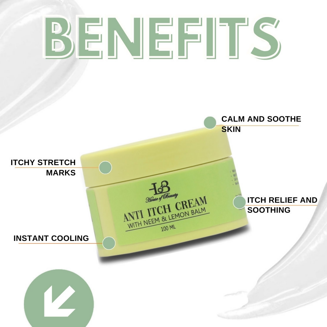 House of Beauty Anti Itch Cream - Swadesiicart
