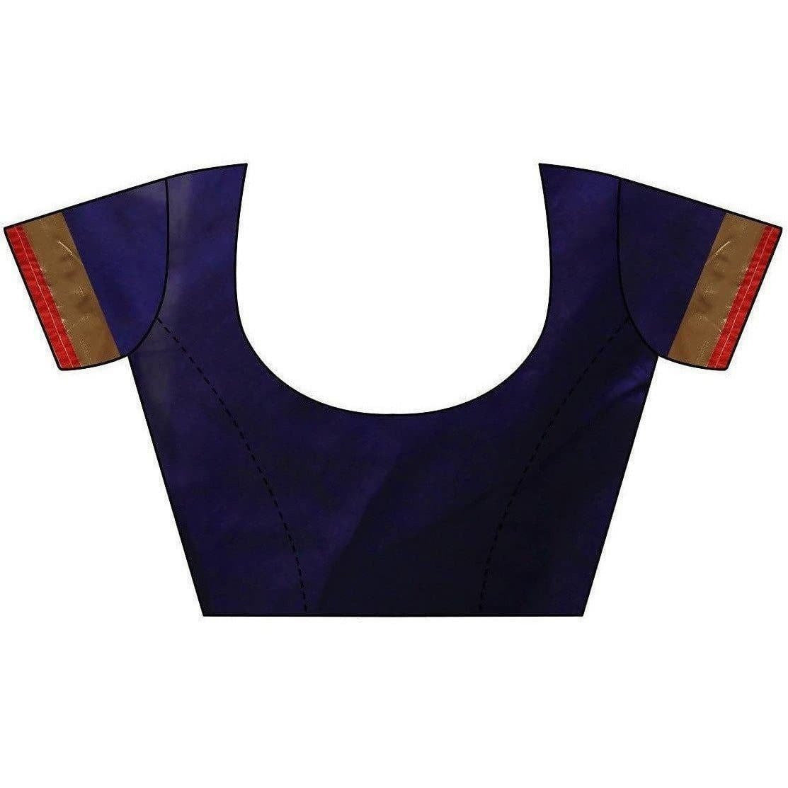 Vamika Banarasi Jaquard Red Weaving Saree (Banarasi 28) | Swadesiicart