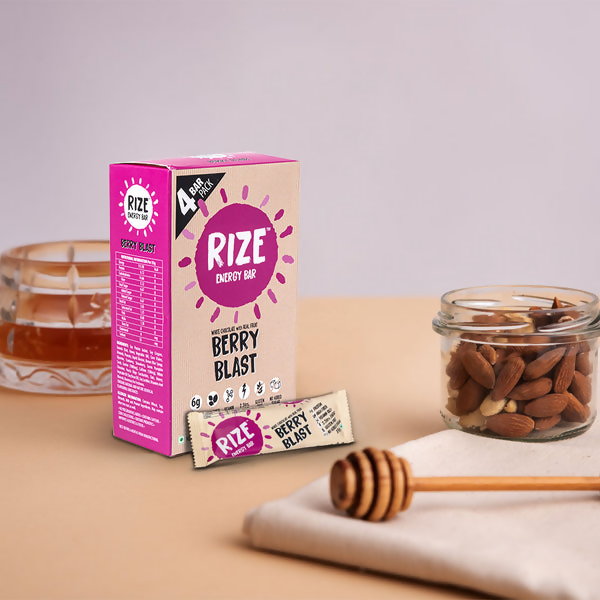 Rize Energy Bar Berry Blast | Swadesiicart